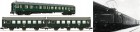 866486 Fleischmann Set of 3 passenger cars of Murnau-Oberammergau train